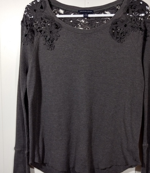 American Eagle Outfitters Tops American Eagle Thermal Ribbed Long